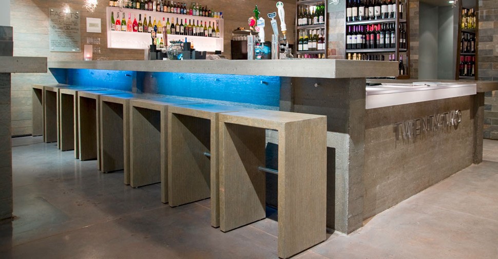 Concrete Bar Countertop CHENG Concrete Exchange