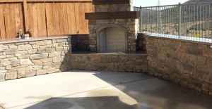 Outdoor Concrete Kitchen - Matt Banks Construction | CHENG Concrete Exchange