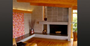 Concrete Fire Surround and Hearth, Jax Design Shop, San Diego, CA | Concrete Exchange