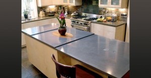 Interior Kitchen Concrete Countertop, Jax Design Shop, San Diego, CA | Concrete Exchange